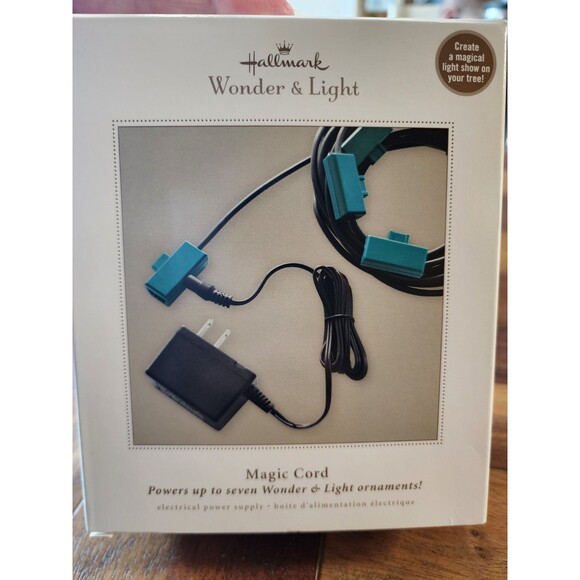NEW Hallmark Keepsake MAGIC CORD Wonder & Light 2011 Powers 7 Ornaments - Picture 1 of 3